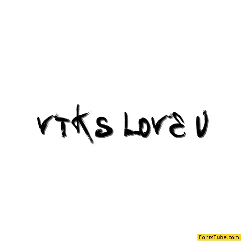 Vtks Love U Font