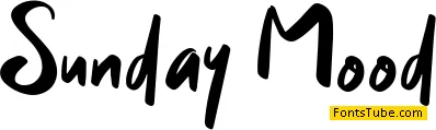 Sunday Mood Font