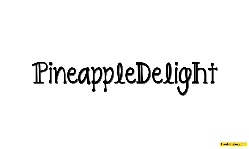 Pineapple Delight Font