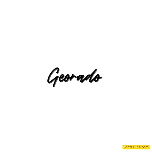 Georado Font