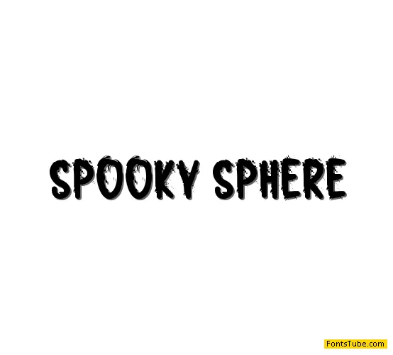 Spooky Sphere Font