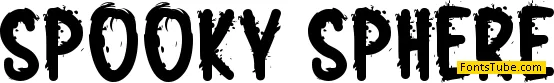 Spooky Sphere Font