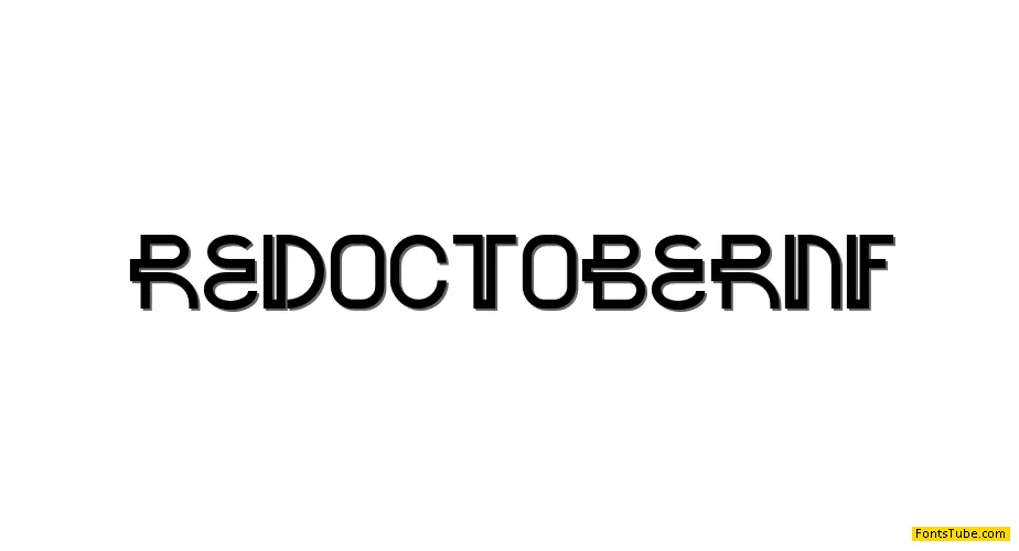 Red October NF Font
