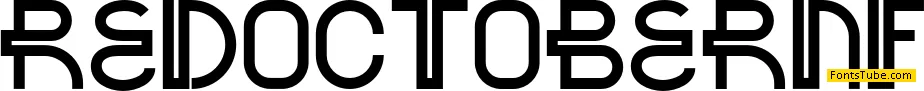 Red October NF Font