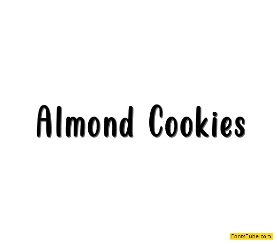 Almond Cookies
