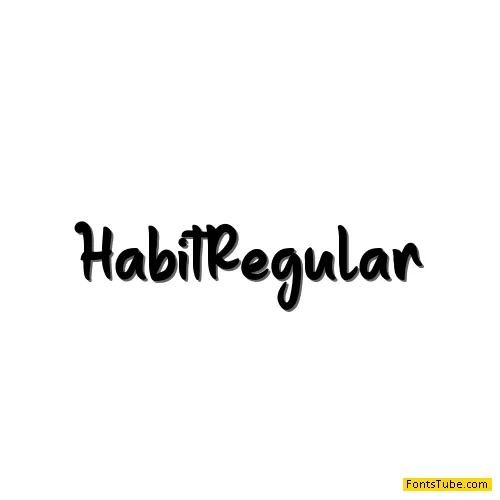 Habit Font