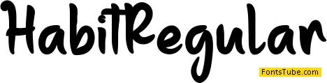 Habit Font