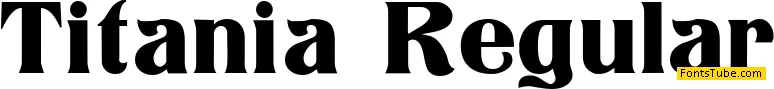 Titania Font Family