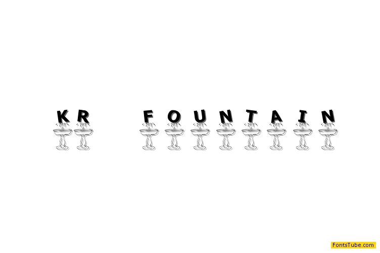 KR Fountain Font