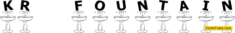 KR Fountain Font