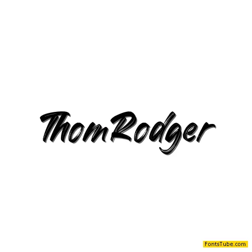 Thom Rodger Font
