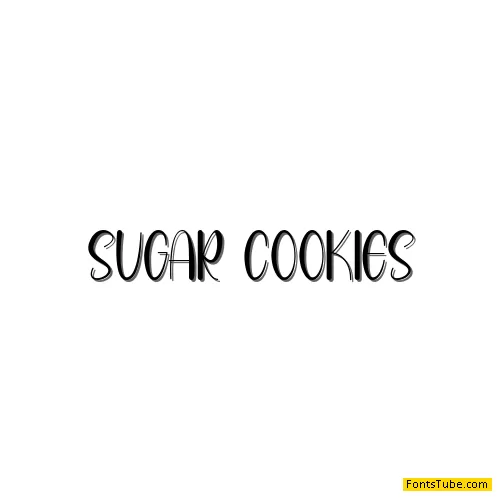 SUGAR COOKIES Font