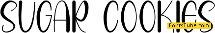 SUGAR COOKIES Font