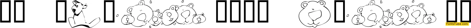 KR Scrappin Bears Font