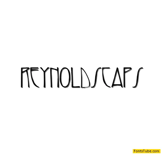 Reynolds Caps Font