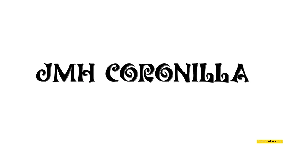 JMH Coronilla Font