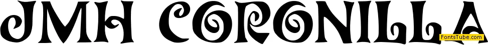 JMH Coronilla Font