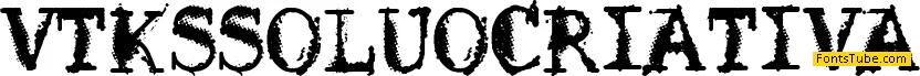 VTKS SOLUÃ‡ÃƒO CRIATIVA Font