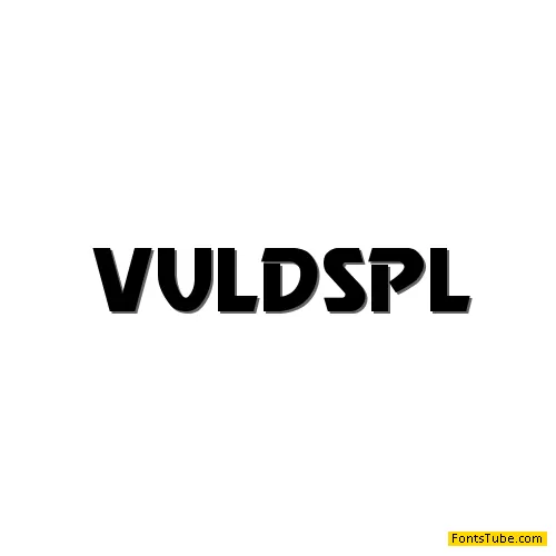 Vulgar Display Font