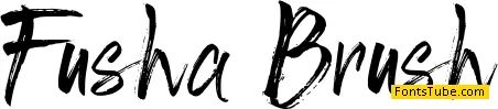 Fusha Brush Font