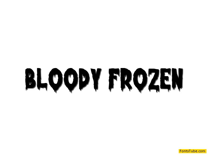 Bloody Frozen