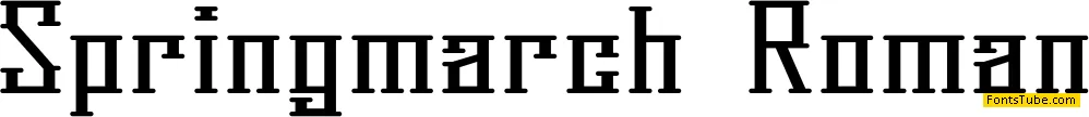 Springmarch Font