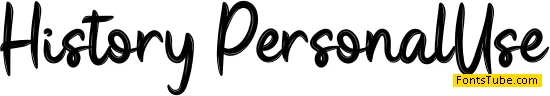 History Font