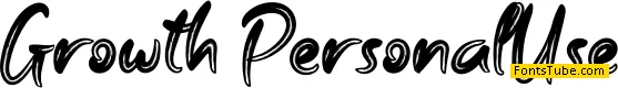 Growth Font