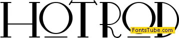 Hot Rod Font
