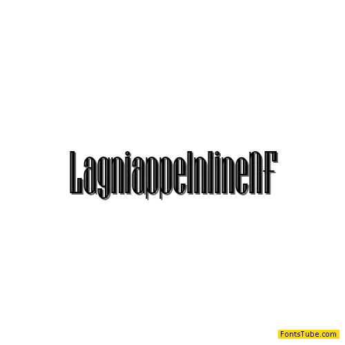 Lagniappe Inline NF Font