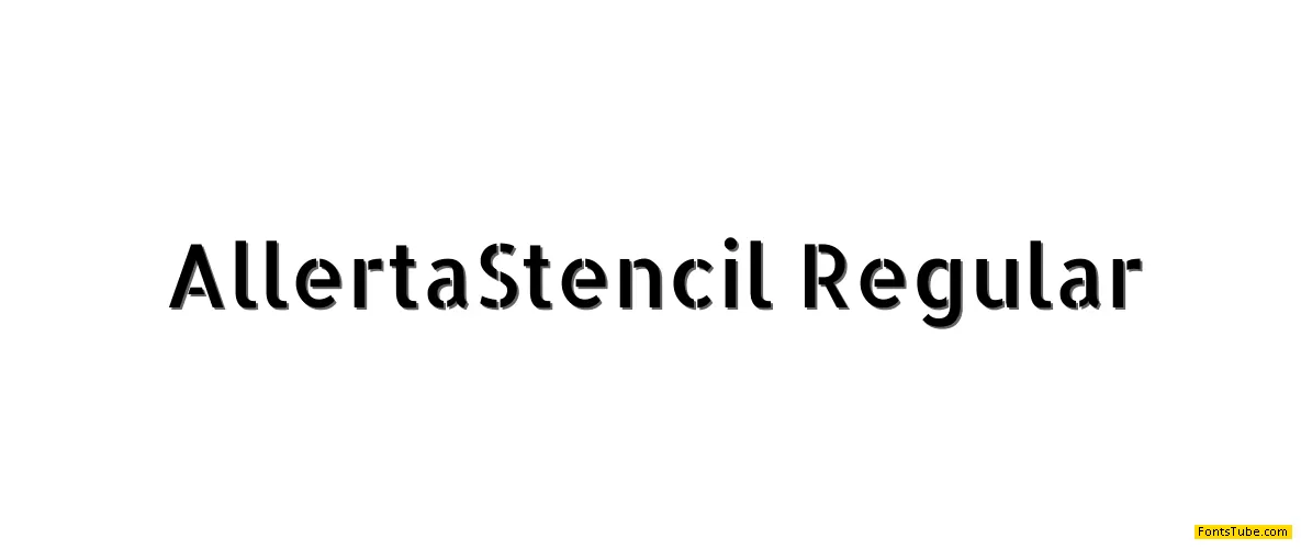 Allerta Stencil