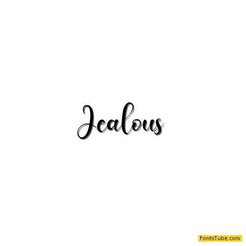 Jealous Font