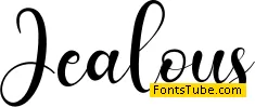 Jealous Font