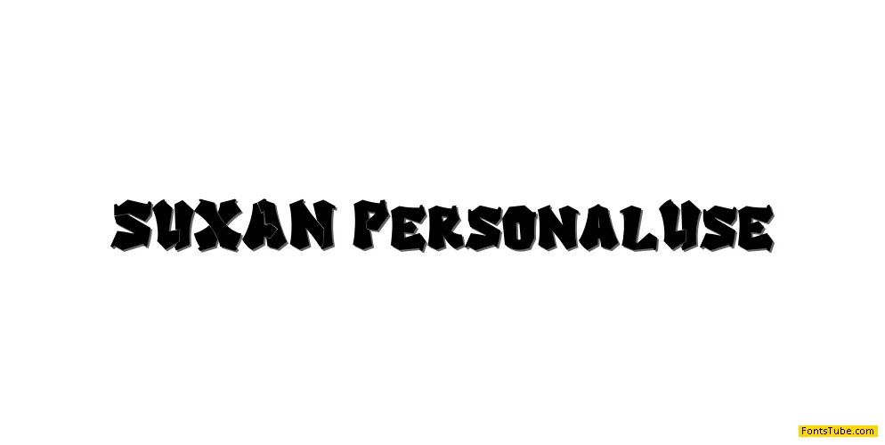 SUXAN Font