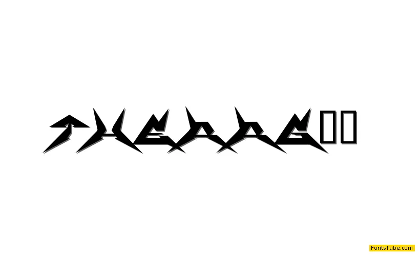 Thermobaric Font