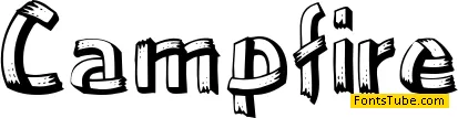 Camp Fire Font