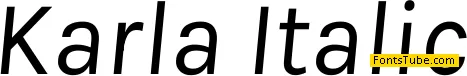 Karla Font Family