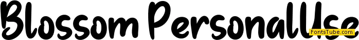 Blossom Font