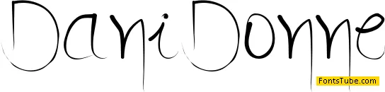 DanÃ¯ Donne Font