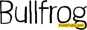 Bullfrog Font