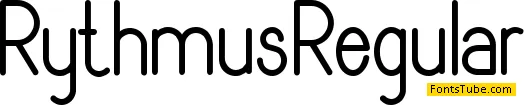 Rythmus Font