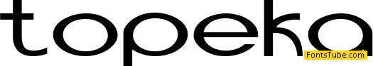 Topeka Font