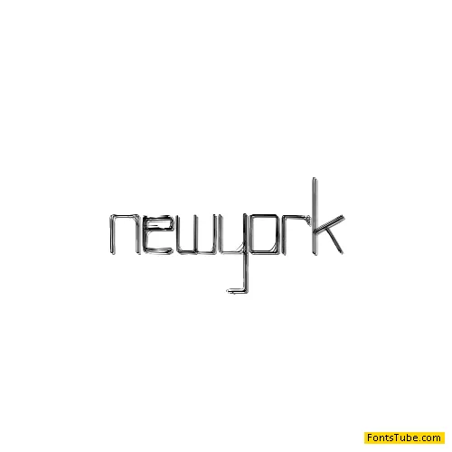 NEW YORK Font