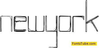 NEW YORK Font