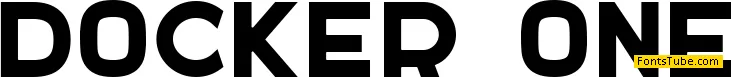 DOCKER Font Family
