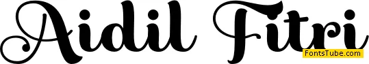 Aidil Fitri Font