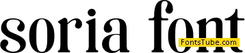 Soria Font