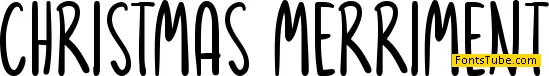 Christmas Merriment Font