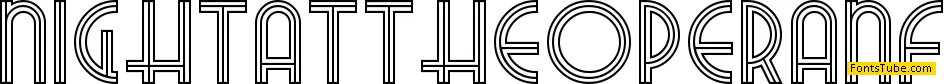 Night At The Opera NF Font