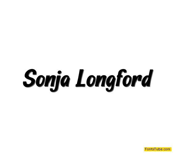 Sonja Longford Font
